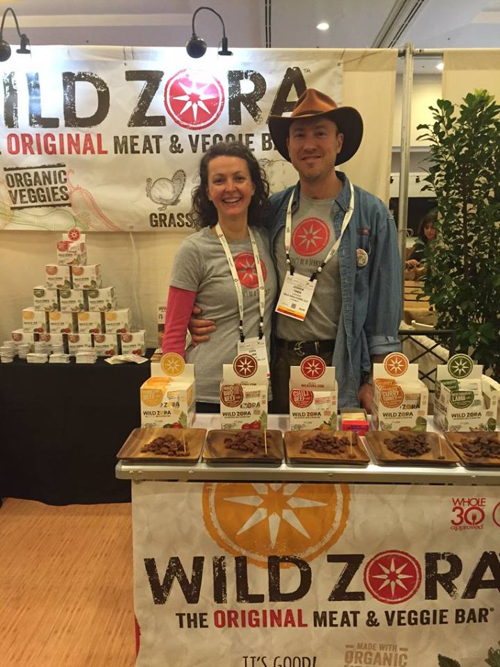 FIG client Wild Zora debuted its line of real food Meat & Veggie Bars at Expo – nothing to see here but pasture-raised meat and organic fruits and veggies!